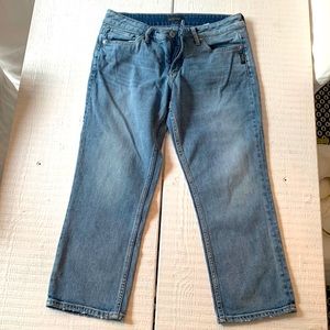 Silver capris size 30